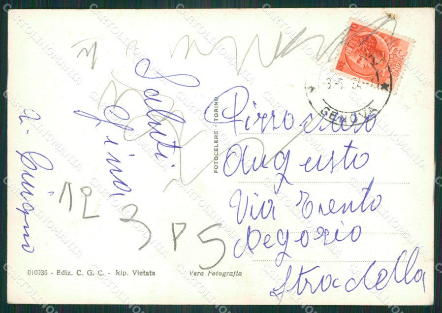 Genova Chiavari PIEGA Foto FG cartolina ZK6585 – retro