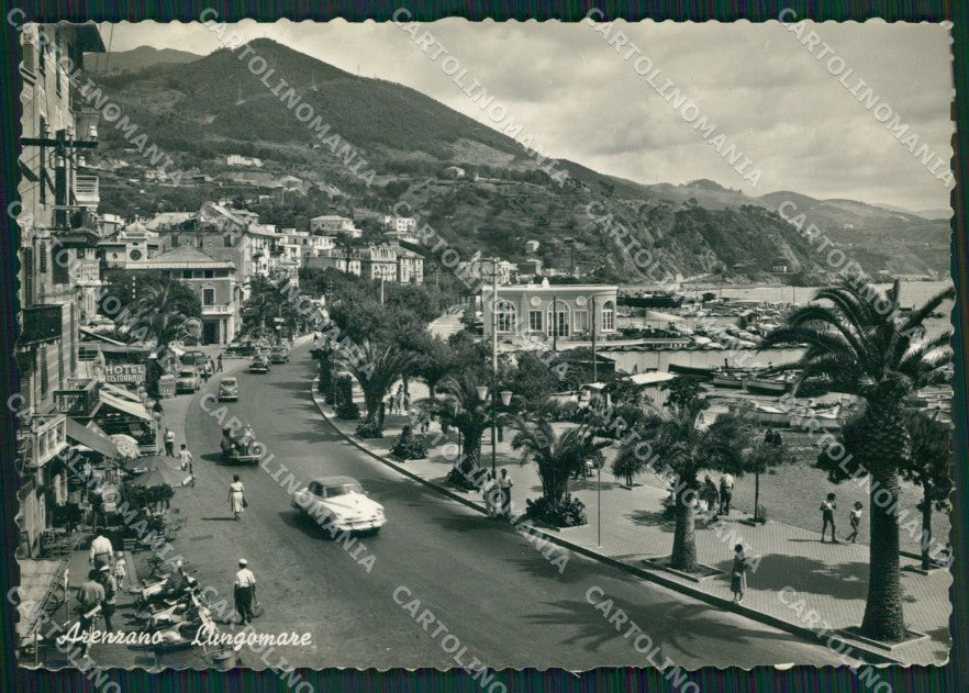 Genova Arenzano Auto Foto FG cartolina ZK6586 – fronte