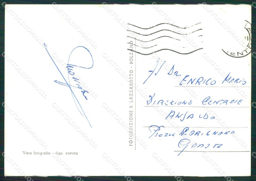 Trento Moena di Fassa Foto FG cartolina ZK6611 – retro