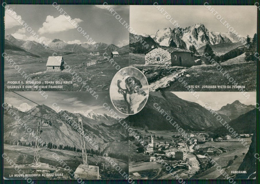 Aosta La Thuile PIEGA Foto FG cartolina ZK6614 – fronte