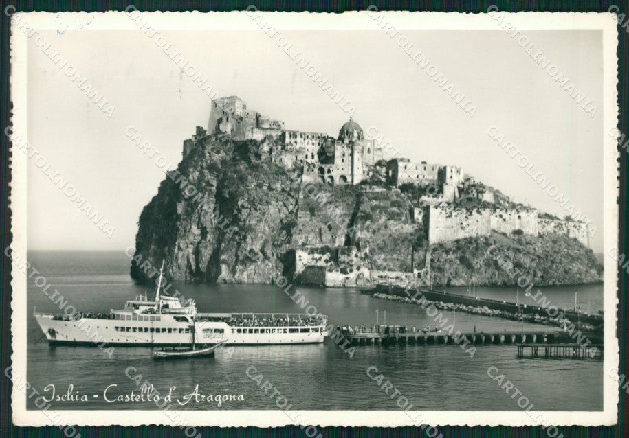 Napoli Ischia Battello Foto FG cartolina ZK6629 – fronte
