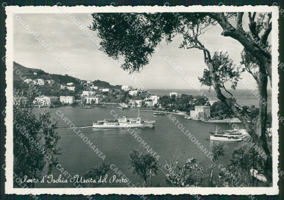 Napoli Ischia Battello Foto FG cartolina ZK6631 – fronte