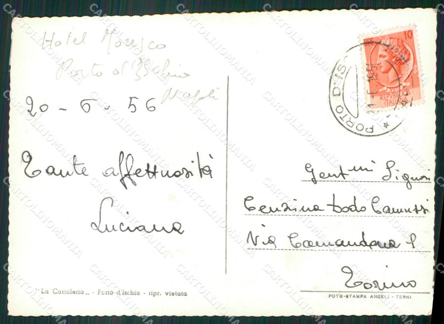 Napoli Ischia Foto FG cartolina ZK6632 – retro
