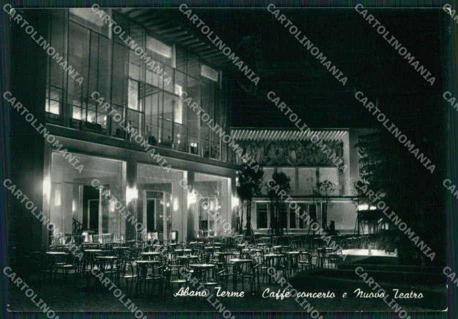 Padova Abano Terme Teatro Foto FG cartolina ZK6641 – fronte