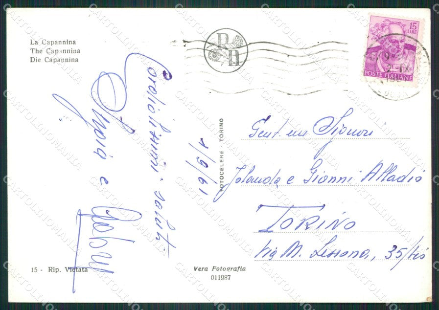 Lucca Forte dei Marmi Foto FG cartolina ZK6647 – retro