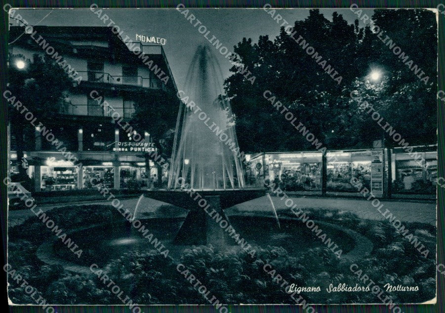 Udine Lignano Sabbiadoro PIEGA Foto FG cartolina ZK6648 – fronte