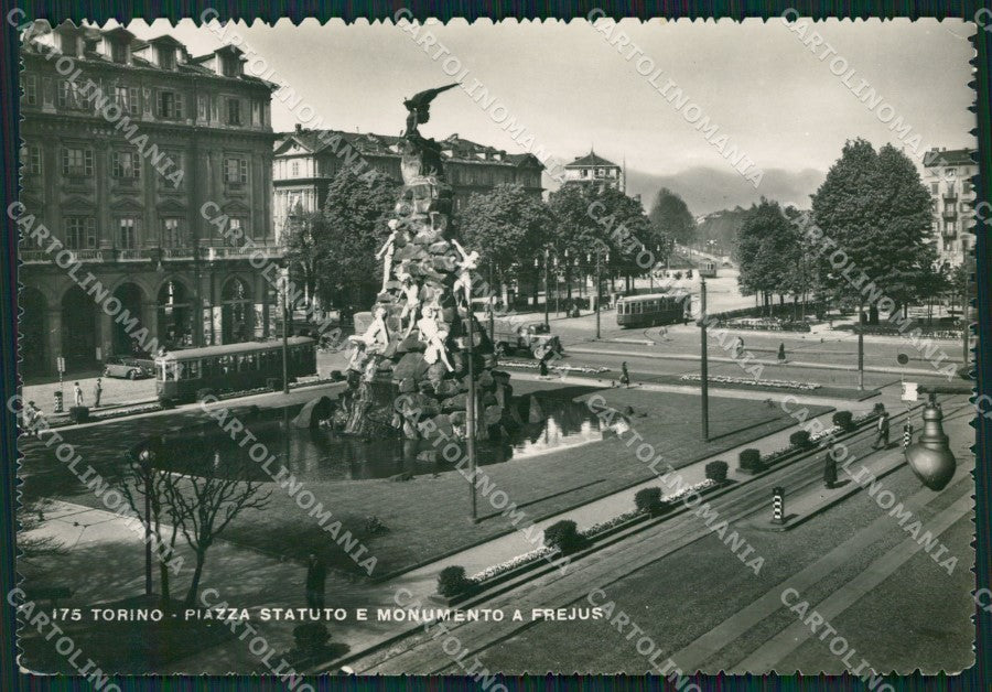 Torino Città Tram Foto FG cartolina ZK6654 – fronte
