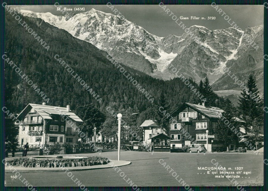 Verbania Macugnaga Monte Rosa Foto FG cartolina ZK6657 – fronte