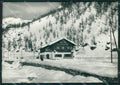 Aosta Gressoney la Trinitè Nevicata Foto FG cartolina ZK6664 – fronte