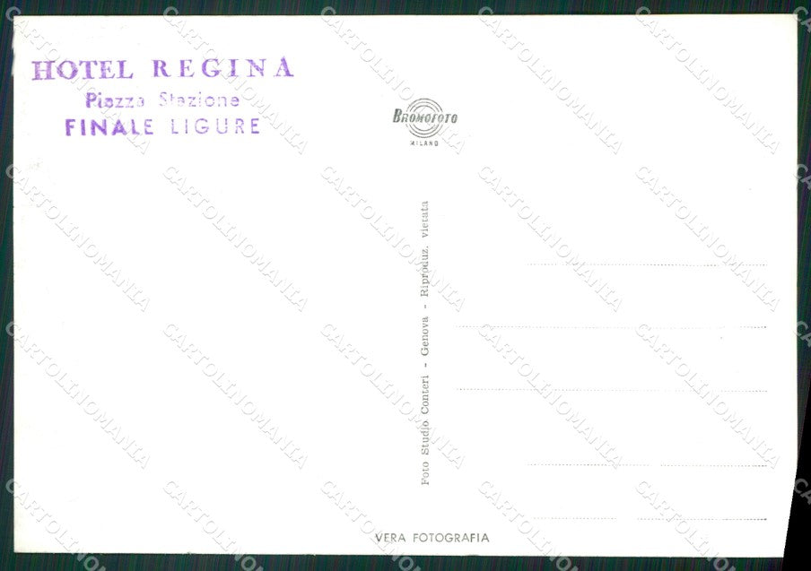 Savona Finale Ligure Foto FG cartolina ZK6672 – retro