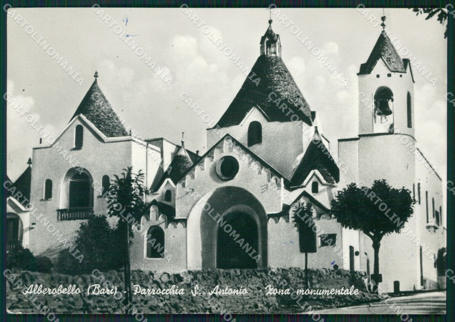 Bari Alberobello Trulli Foto FG cartolina ZK6677 – fronte