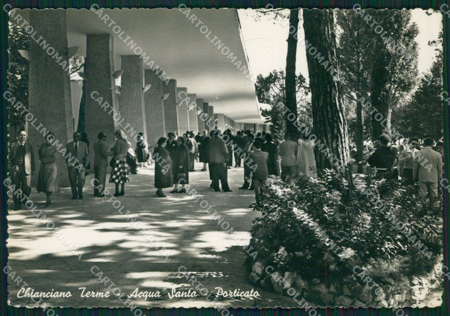 Siena Chianciano Terme ABRASA Foto FG cartolina ZK6682 – fronte