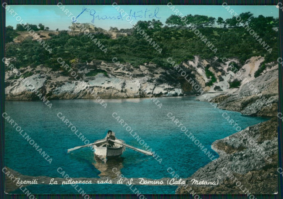 Foggia Isole Tremiti San Domino Foto FG cartolina ZK6685 – fronte