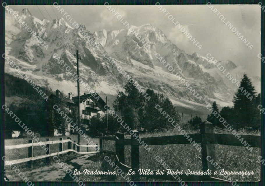 Aosta Courmayeur PIEGA Foto FG cartolina ZK6696 – fronte