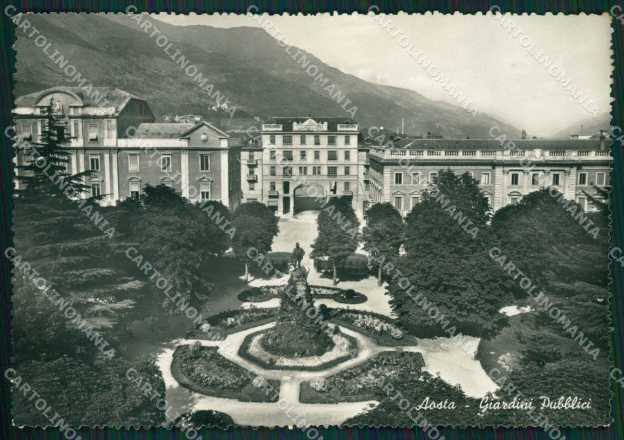 Aosta Città Foto FG cartolina ZK6706 – fronte