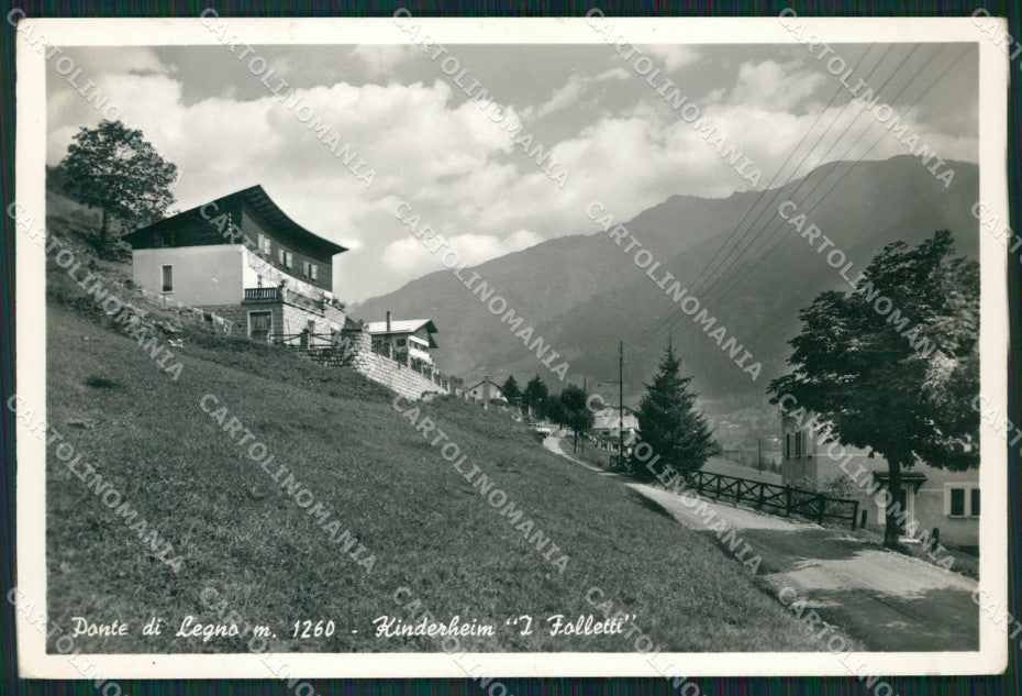 Brescia Ponte di Legno Foto FG cartolina ZK6717 – fronte