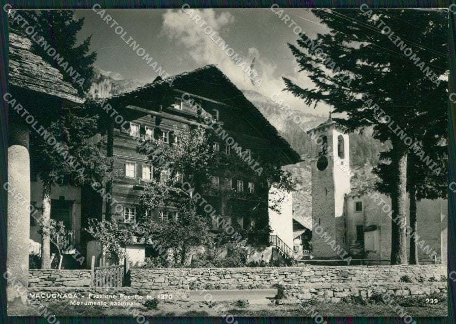 Verbania Macugnaga Pecetto Foto FG cartolina ZK6726 – fronte