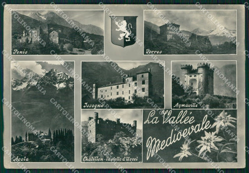 Aosta Castelli Foto FG cartolina ZK6730 – fronte