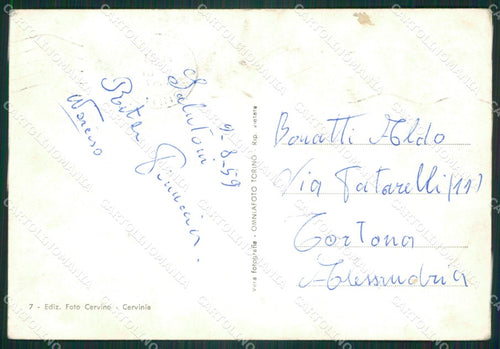 Aosta Castelli Foto FG cartolina ZK6730 – retro