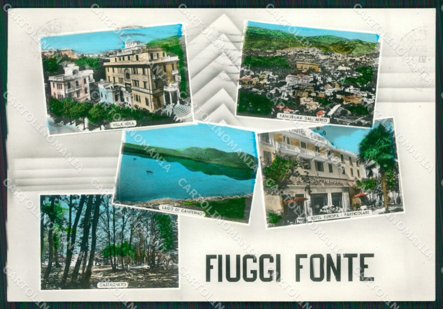 Frosinone Fiuggi Fonte Foto FG cartolina ZK6734 – fronte