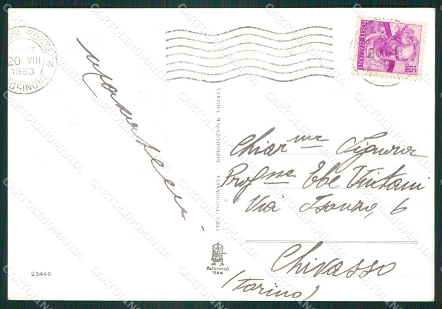 Frosinone Fiuggi Fonte Foto FG cartolina ZK6734 – retro