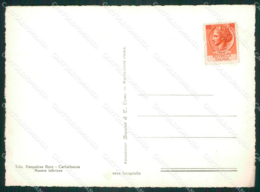 Salerno Nocera Inferiore ABRASA Foto FG cartolina ZK6737 – retro