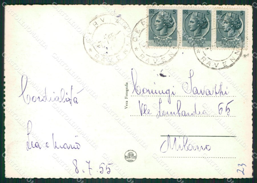 Ravenna Cervia Foto FG cartolina ZK6741 – retro