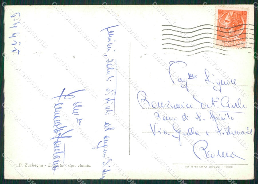 L'Aquila Tagliacozzo Foto FG cartolina ZK6772 – retro