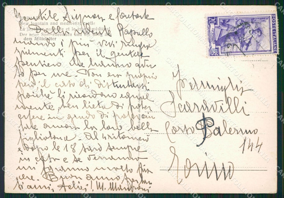 Genova Rapallo FG cartolina ZK6779 – retro