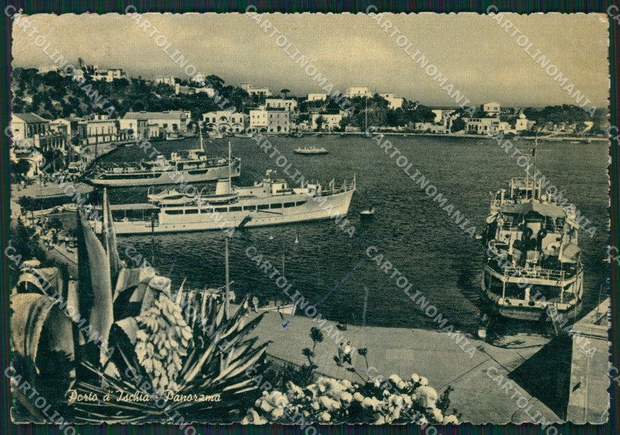 Napoli Ischia PIEGHINE FG cartolina ZK6783 – fronte