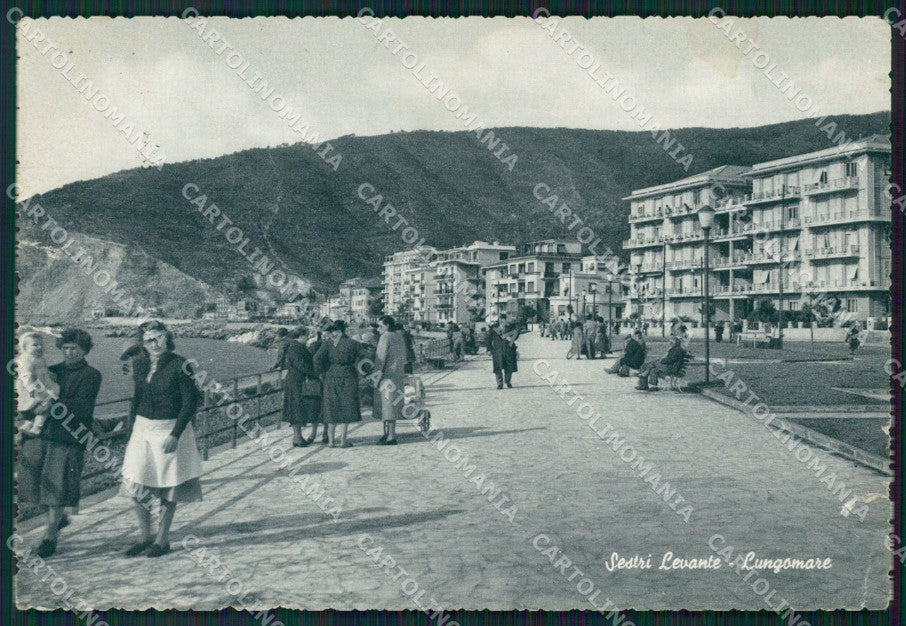 Genova Sestri Levante STRAPPI FG cartolina ZK6786 – fronte