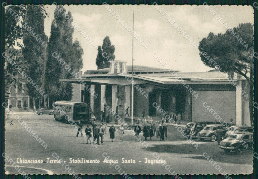 Siena Chianciano Terme Corriera FG cartolina ZK6791 – fronte