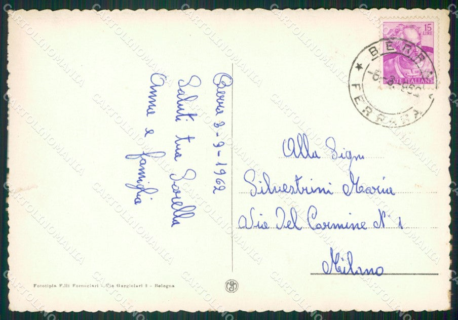 Ferrara Berra Cinema STRAPPO FG cartolina ZK6793 – retro