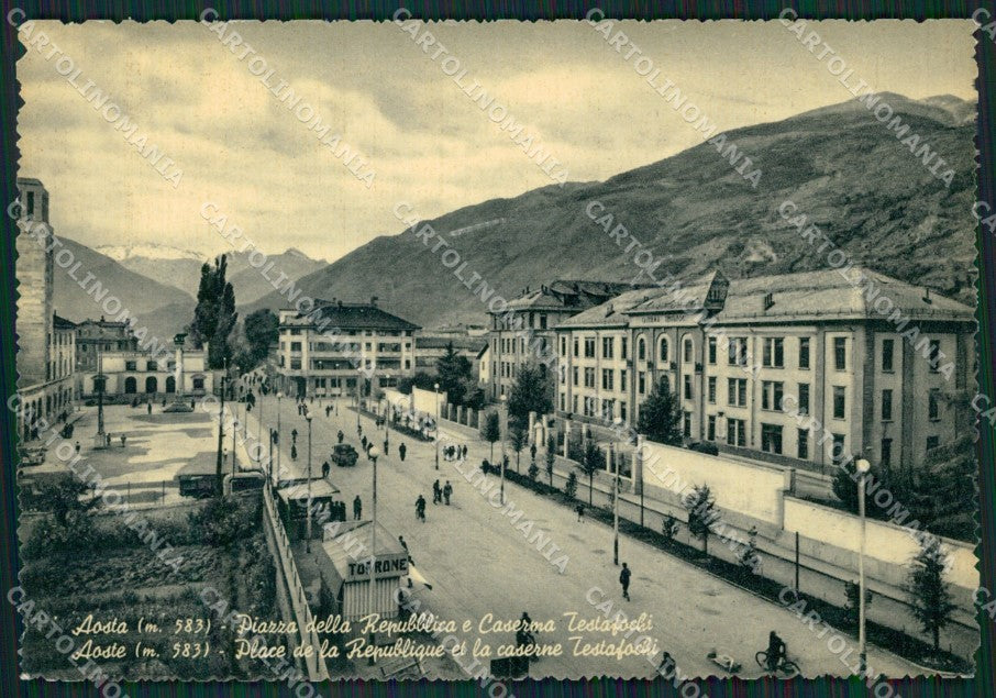 Aosta Città FG cartolina ZK6808 – fronte