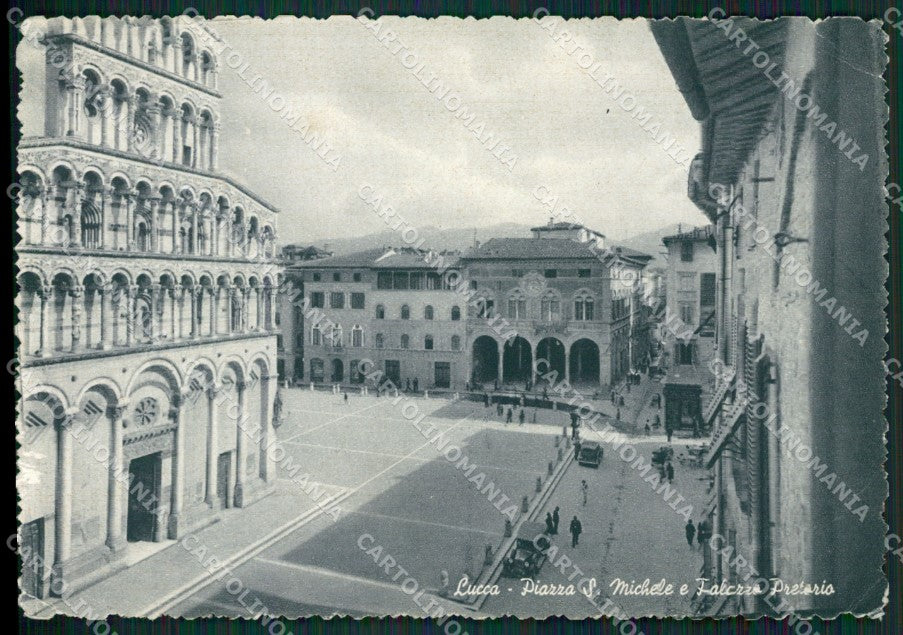 Lucca Città Palazzo Pretorio PIEGHINA FG cartolina ZK6813 – fronte