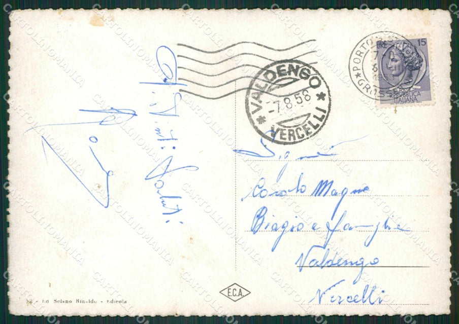Grosseto Porto Santo Stefano FG cartolina ZK6818 – retro