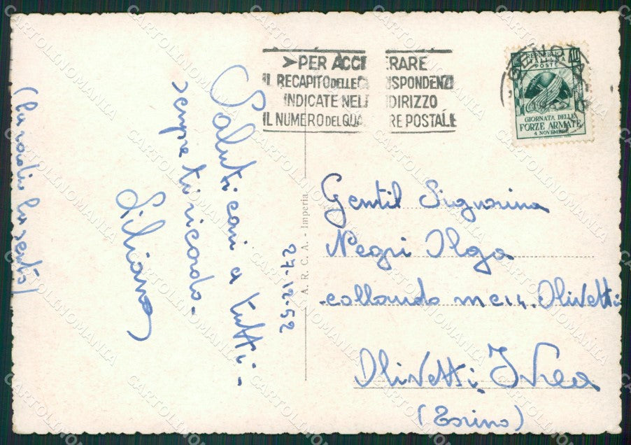 Savona Alassio Auto FG cartolina ZK6820 – retro