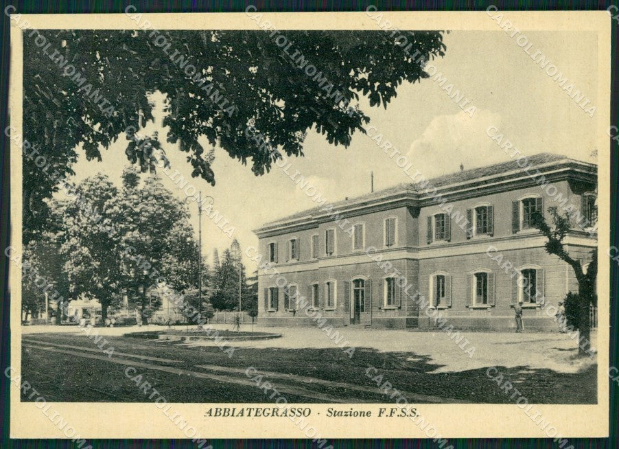 Milano Abbiategrasso Stazione FG cartolina ZK6828 – fronte