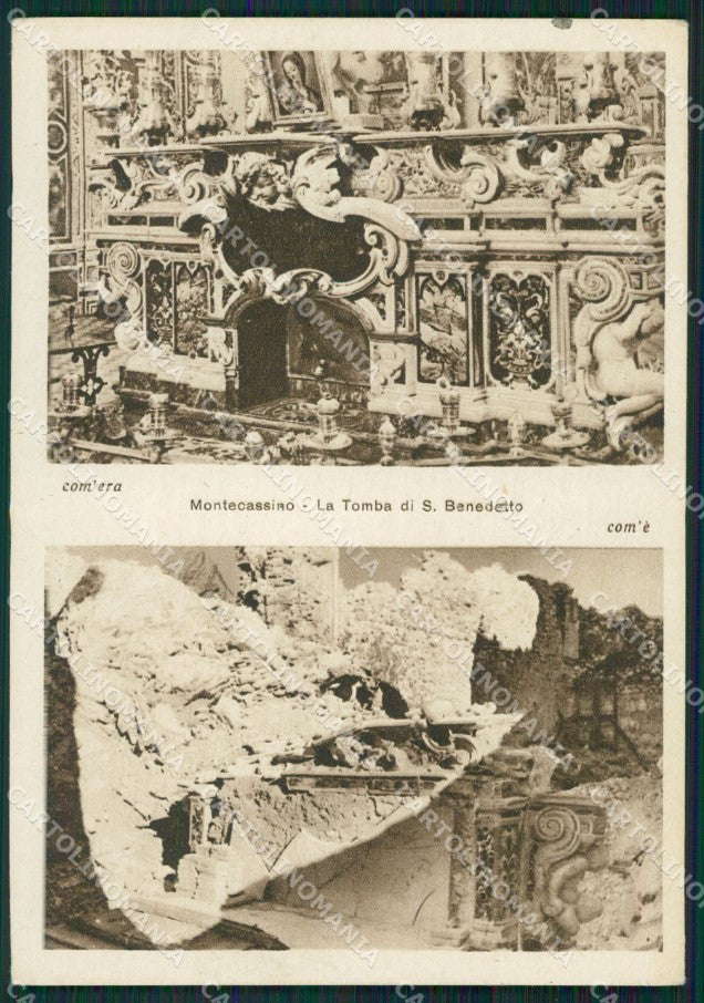 Frosinone Cassino Montecassino FG cartolina ZK6830 – fronte