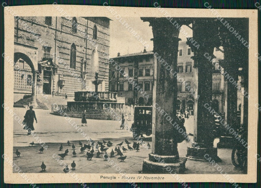 Perugia Città Auto RIFILATA FG cartolina ZK6844 – fronte