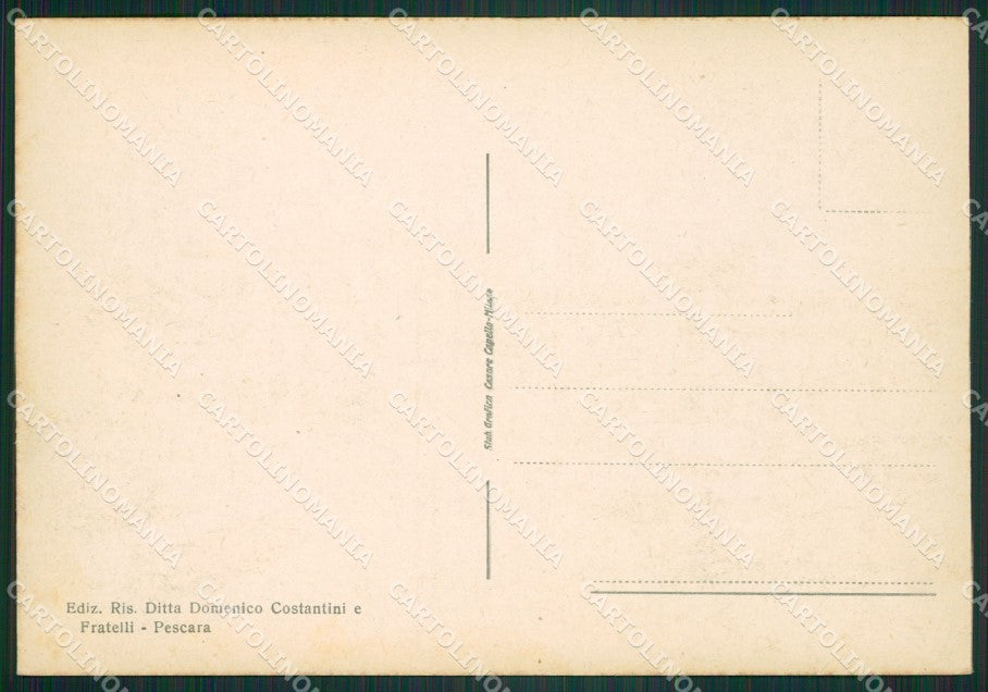Pescara Città Corriera FG cartolina ZK6875 – retro