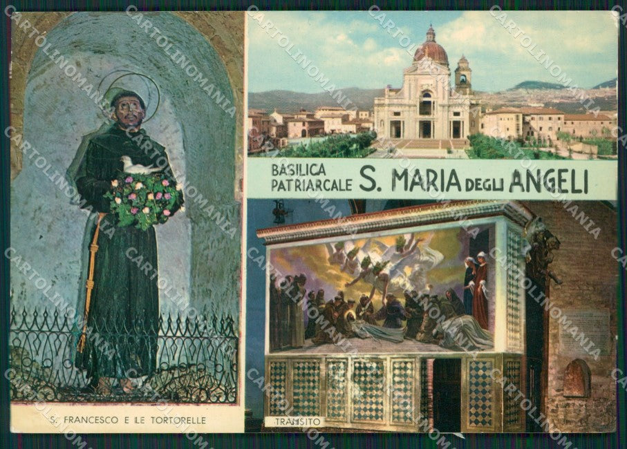 Perugia Assisi Santa Maria degli Angeli FG cartolina ZKM6884 – fronte