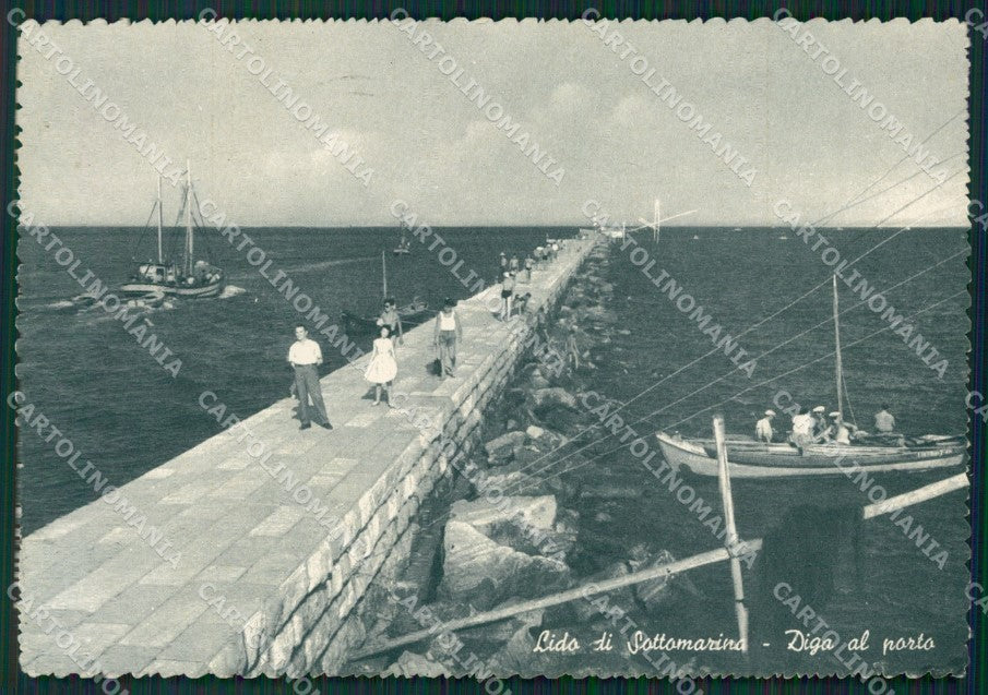 Venezia Chioggia Lido di Sottomarina Barca FG cartolina ZKM6892 – fronte