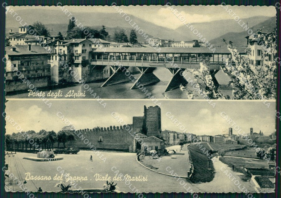 Vicenza Bassano del Grappa FG cartolina ZKM6909 – fronte
