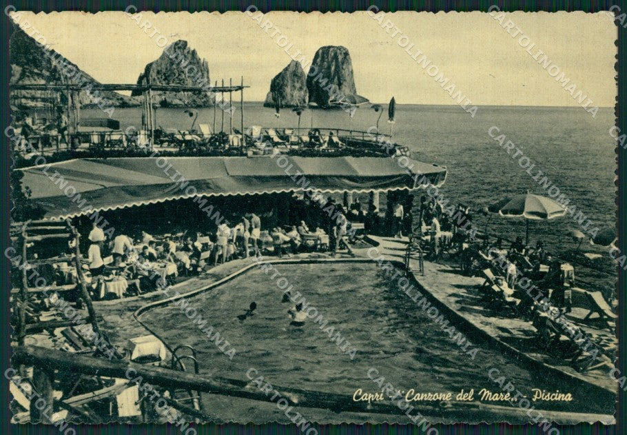 Napoli Capri FG cartolina ZKM6912 – fronte