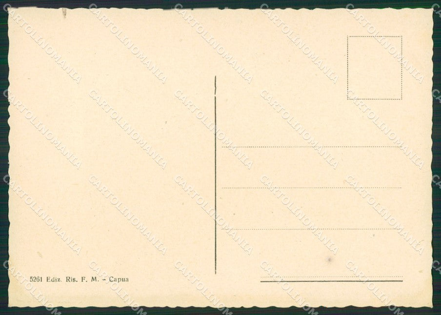 Caserta Capua FG cartolina ZKM6922 – retro