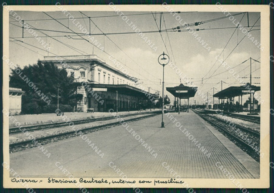 Caserta Aversa Stazione MACCHIA FG cartolina ZKM6924 – fronte