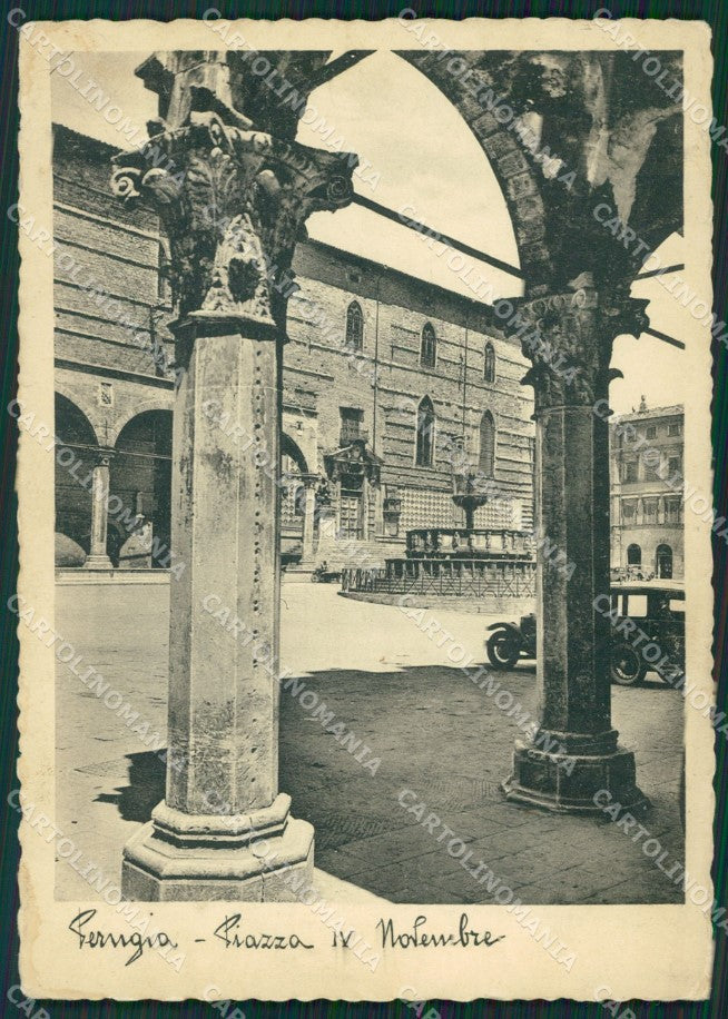 Perugia Città Auto FG cartolina ZKM6937 – fronte