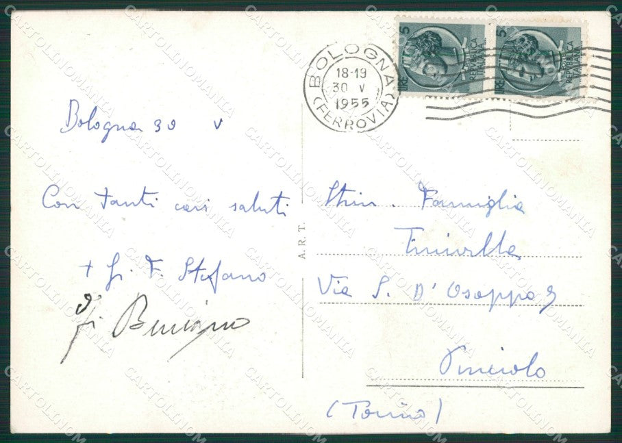 Bologna Città FG cartolina ZKM6941 – retro