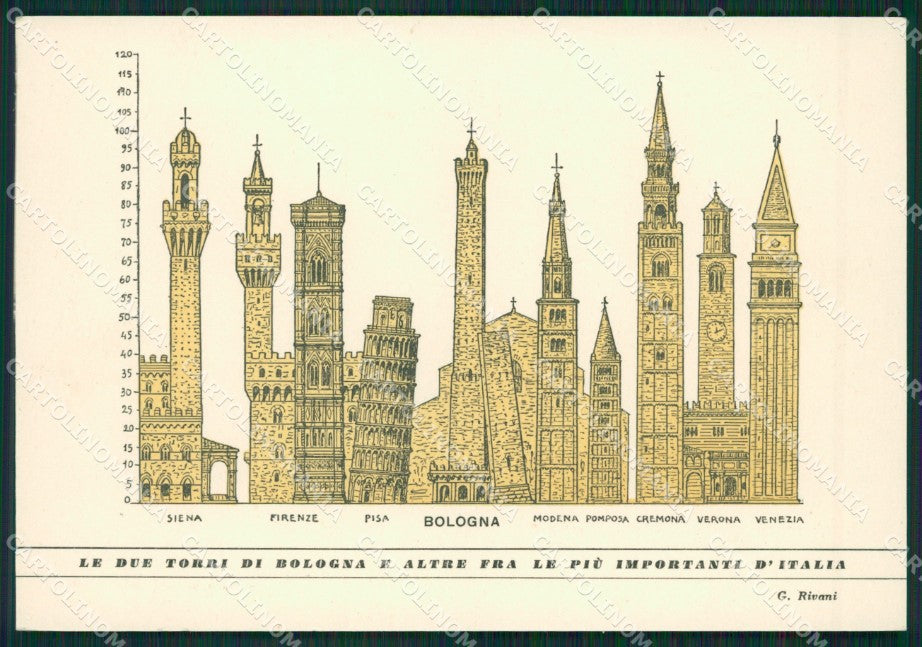 Bologna Città Rivani FG cartolina ZKM6943 – fronte
